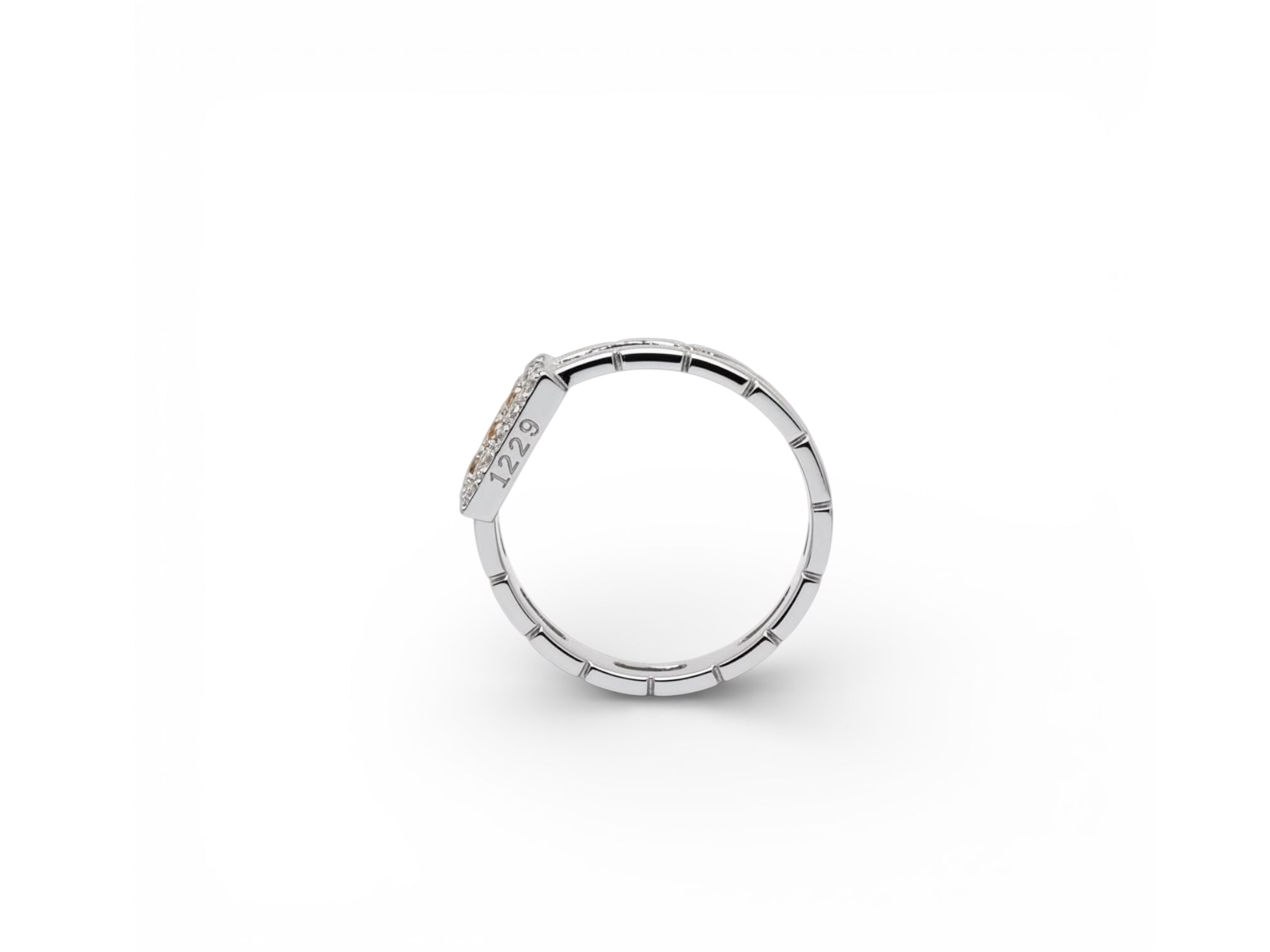 La vie tic tac / k18 white&black ring diamond – MON LA VIE