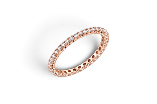everyday ring / K18PG 0.37ct~0.44ct